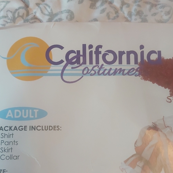 California Costumes Red and White Sadistic Clown Outfit - Picture 2 of 11